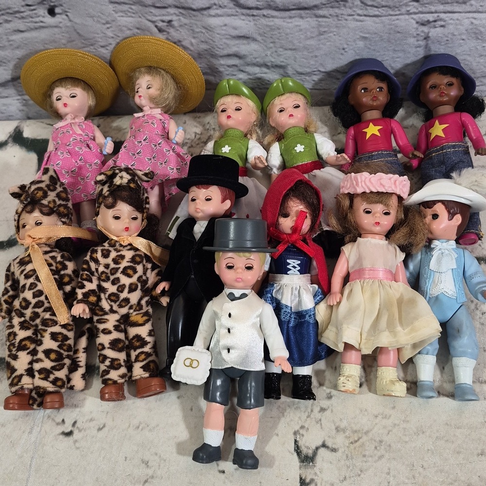Madame Alexanderโ Mini Dolls Lot Of 13 Assortment McDonalds Some Duplicates